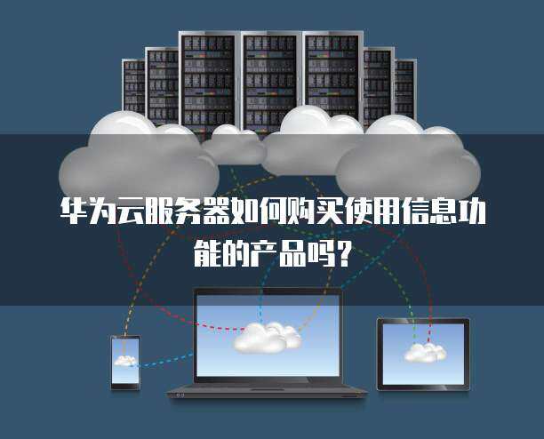 服務器購買與信息服務業務功能產品使用指南