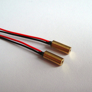 光電器件-供應外徑4*10mm紅光可見激光器635nm5mw最小工業極紅光激光頭.